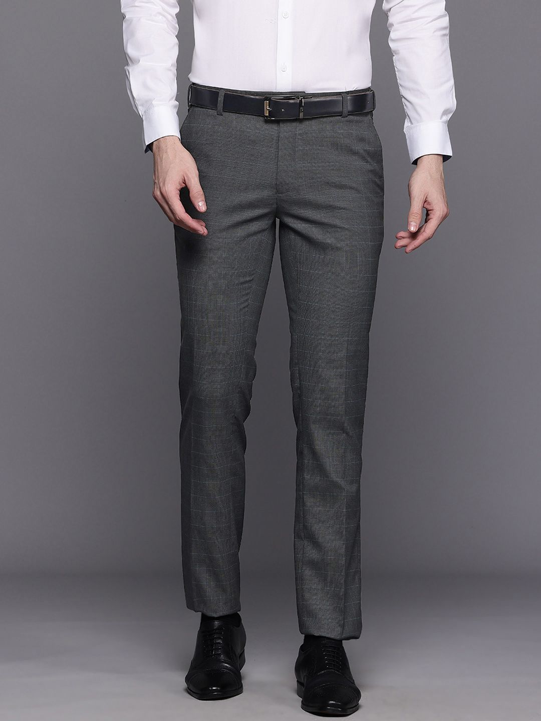 Raymond Men Slim Fit Non Iron Trousers