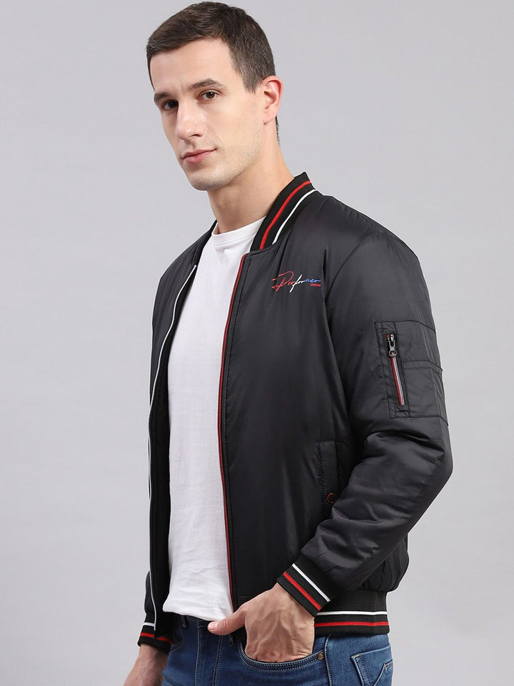 Monte Carlo Stand Collar Lightweight Bomber Jacket