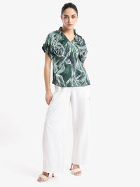 RAREISM Tropical Print Top