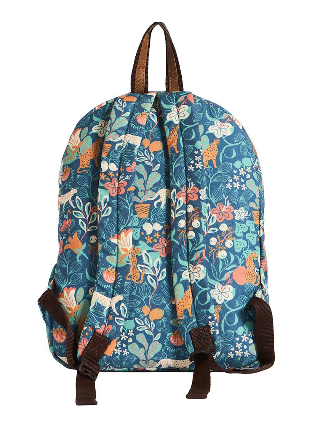 TEAL BY CHUMBAK Women Up To 15 Inch Laptop Ergonomic Graphic Backpack