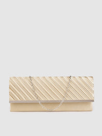 Lino Perros Gold-Toned Textured Clutch