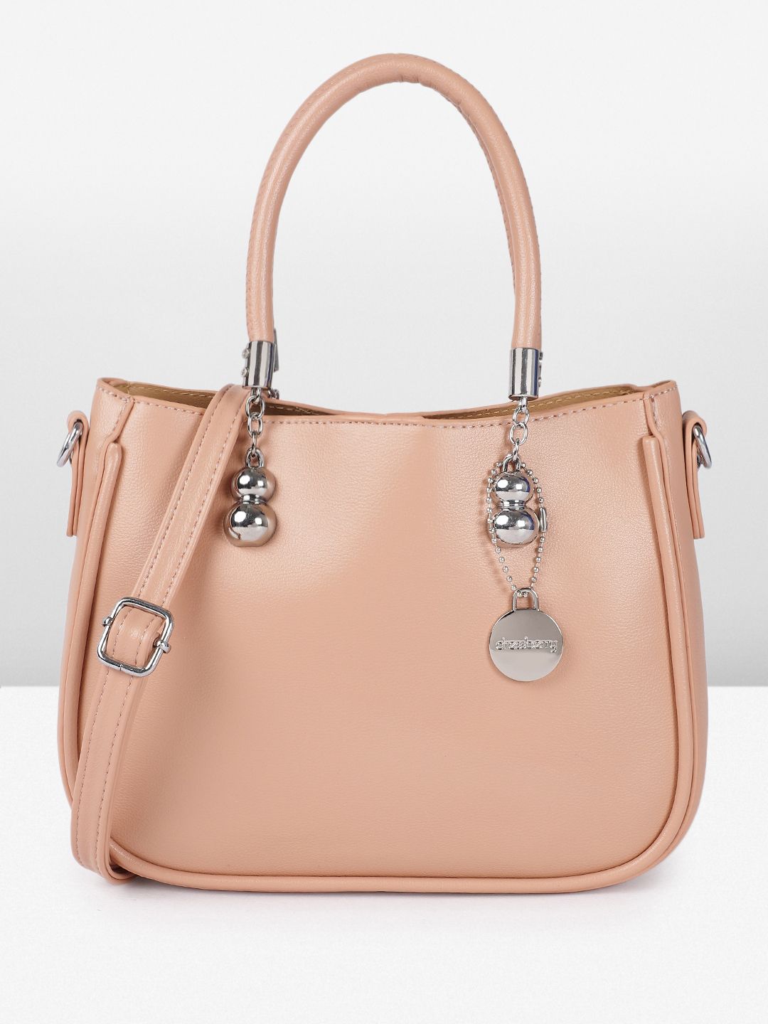 DressBerry Textured Structured Handheld Bag