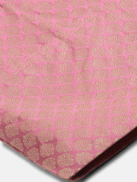 SOJANYA Men Green & Pink Ethnic Motifs Kurta with Churidar & Nehru Jacket