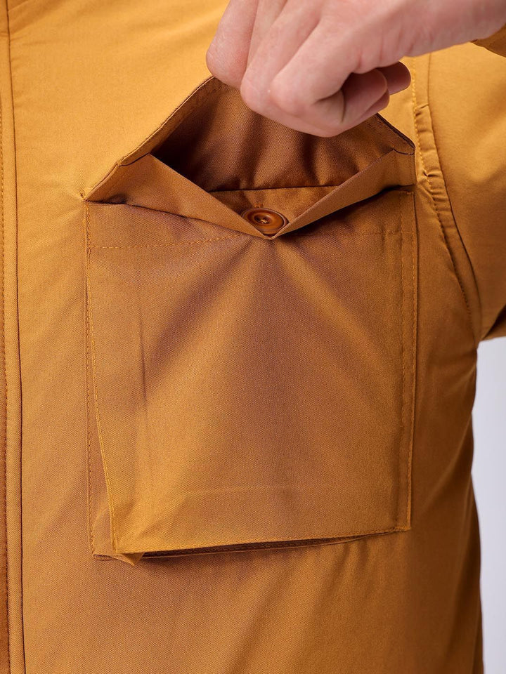 The Indian Garage Co Men Slim Fit Military Bomber Utility Jacket