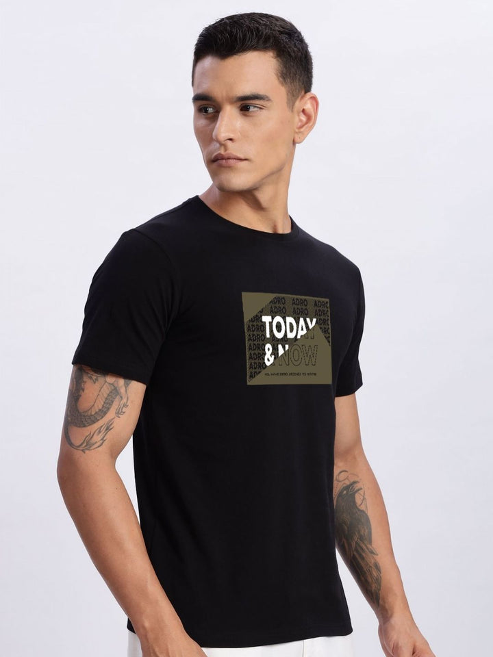 Baju-T Kapas Bercetak Grafik ADRO