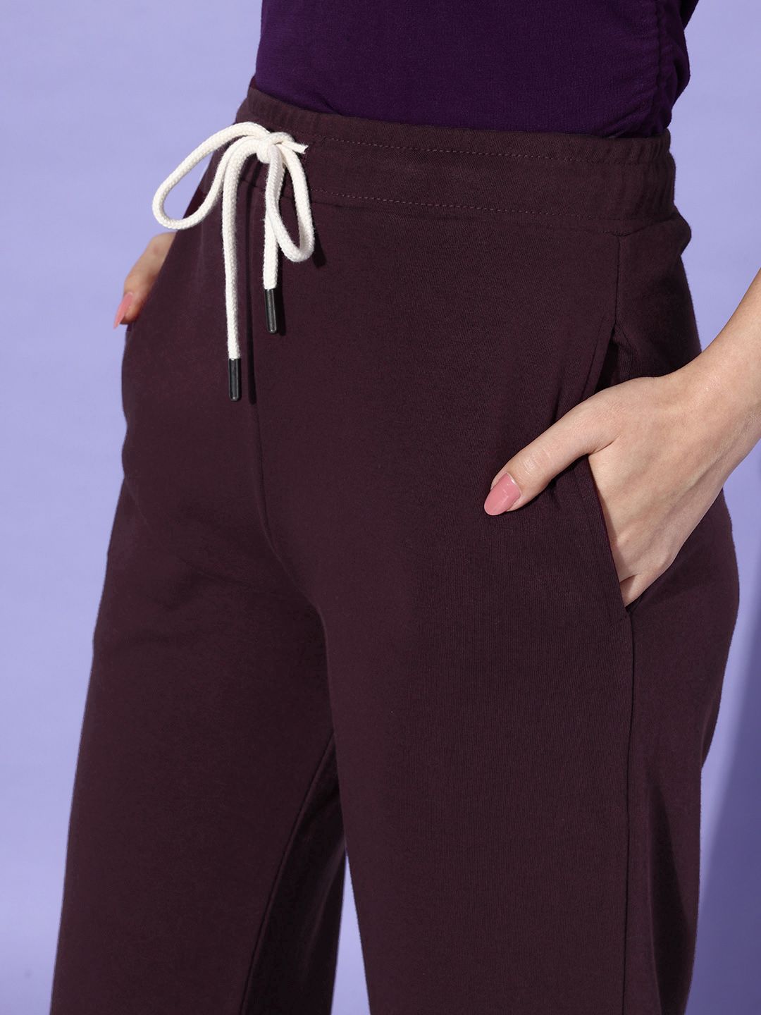 DILLINGER Women Solid Relaxed Fit Track Pant