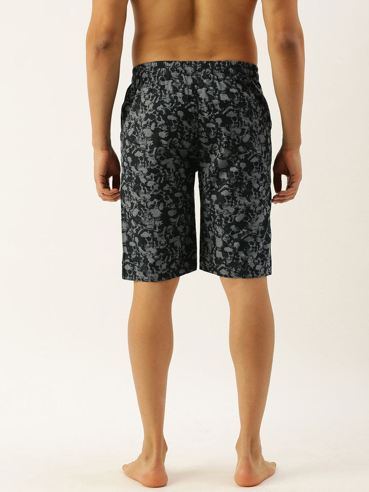 The Indian Garage Co Men Black & Grey Printed Boxers 0620-BXR06-11