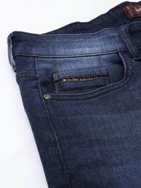 The Indian Garage Co Men Blue Slim Fit Mid-Rise Clean Look Jeans