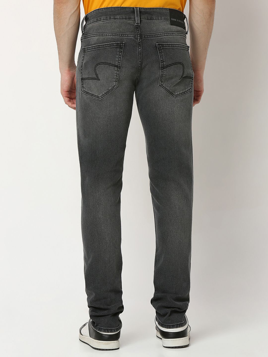 SPYKAR Men Slim Fit Low-Rise Light Fade Stretchable Jeans
