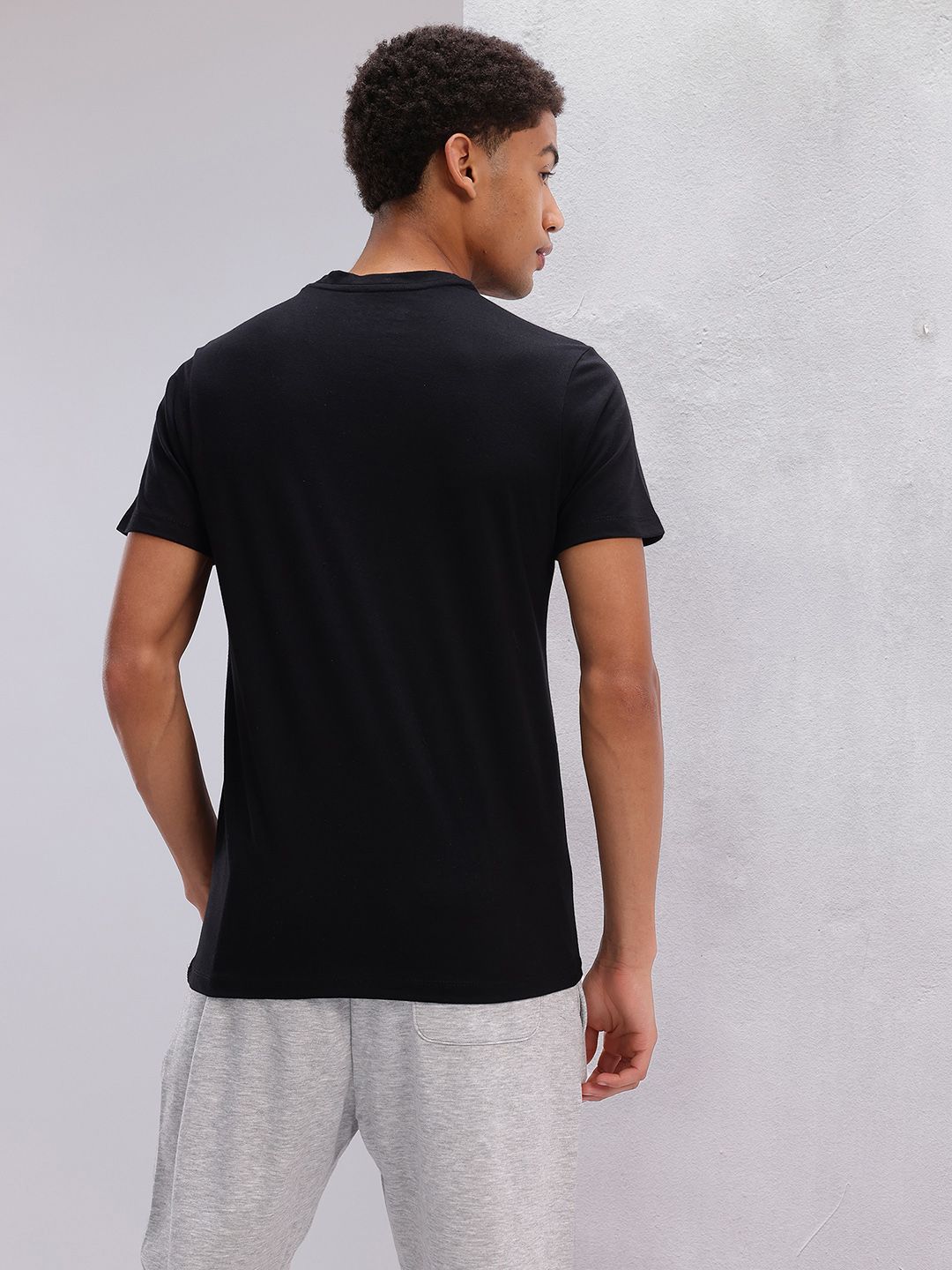 HRX by Hrithik Roshan Brand Logo Print Regular Fit Lifestyle T-shirt