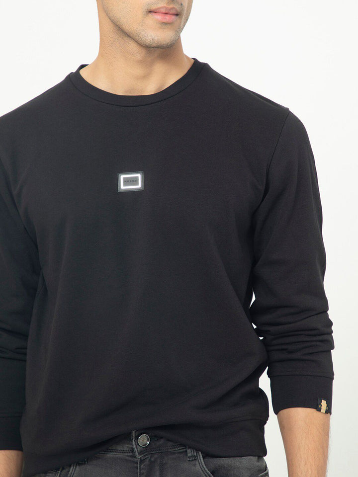 RARE RABBIT Men Glitch Sweatshirt