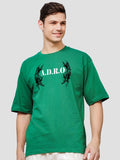 ADRO Men Printed Pockets T-shirt