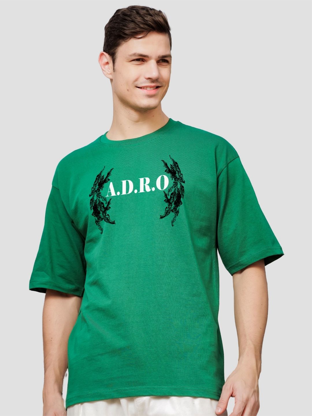 ADRO Men Printed Pockets T-shirt