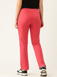Monte Carlo Women Mid-Rise Regular Fit Track Pants with Reflective Elements