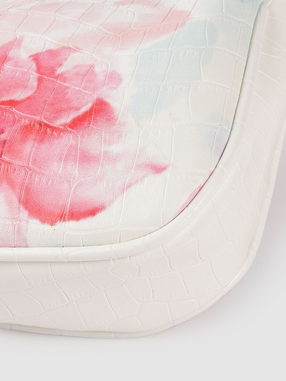 Lino Perros Multicoloured Floral Print Baguette Bag