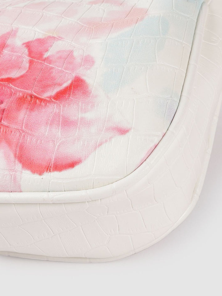 Lino Perros Multicoloured Floral Print Baguette Bag