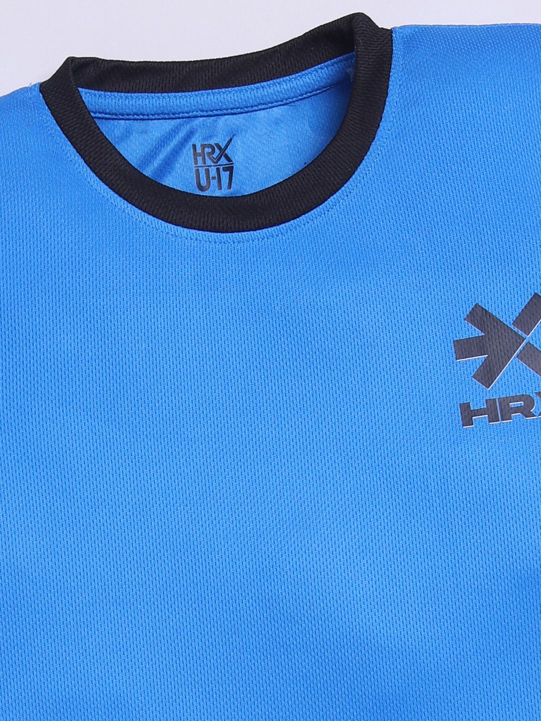 HRX by Hrithik Roshan Boys Typography Printed Rapid Dry T-shirt