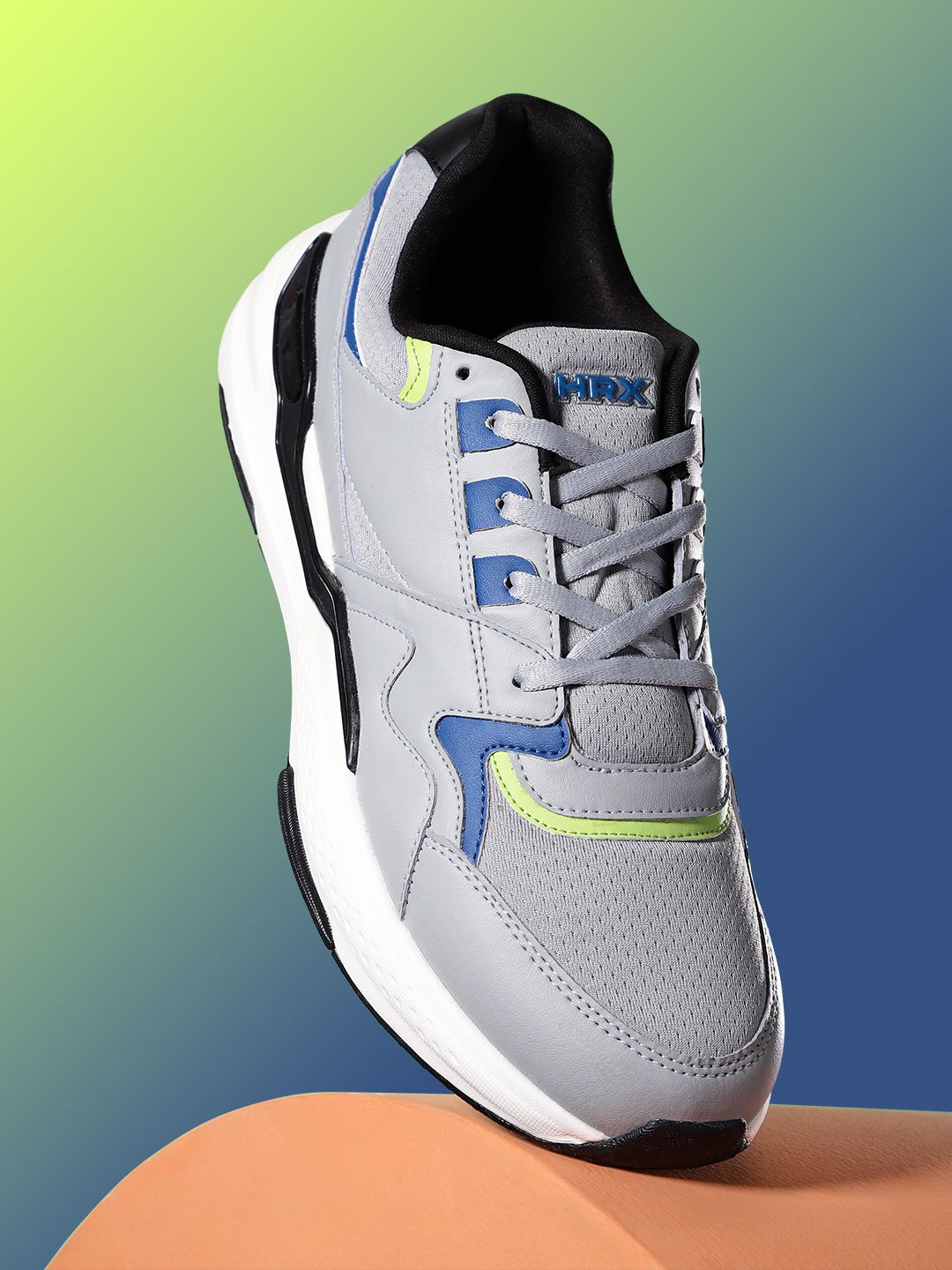 HRX by Hrithik Roshan Men Woven Design Sneakers