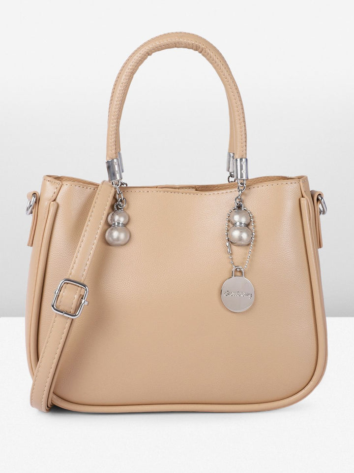 DressBerry Textured Structured Handheld Bag