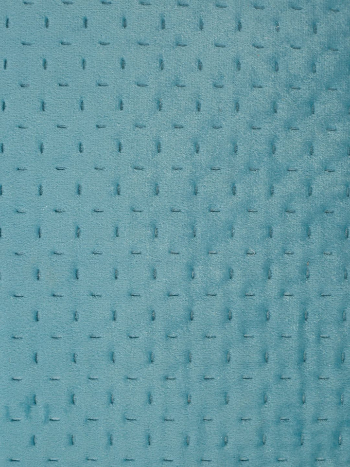 HOSTA HOMES Turquoise Blue Set of 5 Velvet Square Cushion Covers