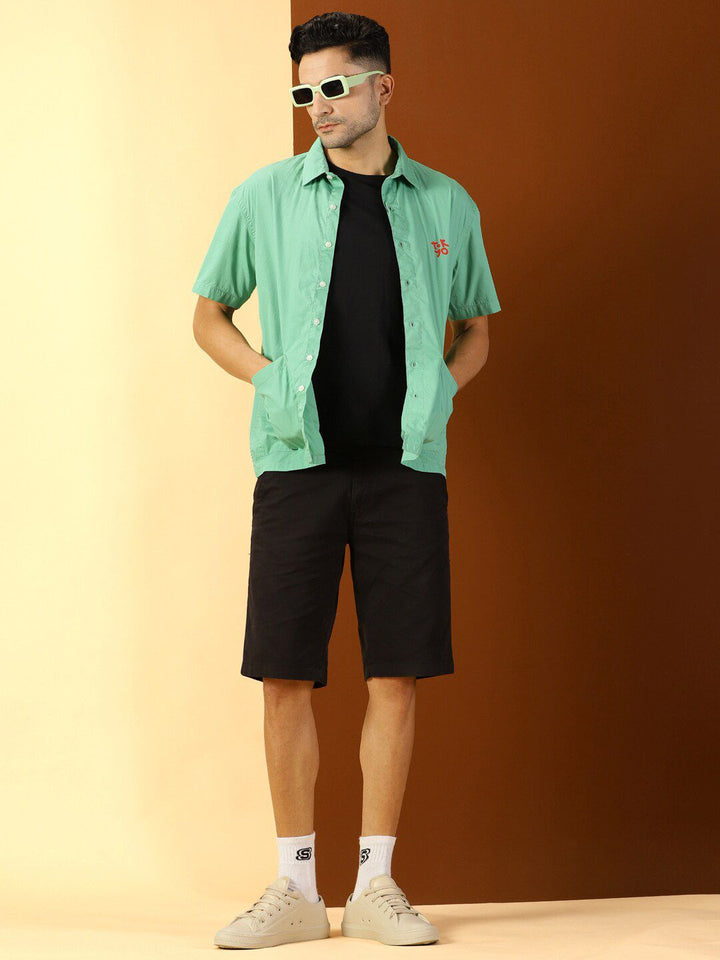 Thomas Scott Classic Boxy Short Sleeves Pure Cotton Casual Shirt