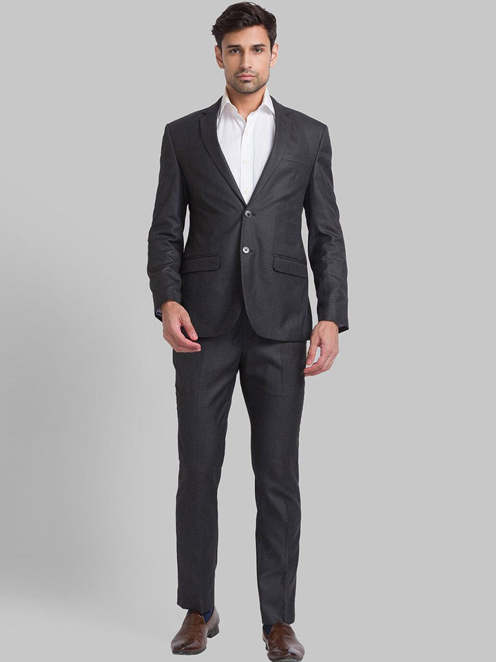 Park Avenue Men Single-Breasted Super Slim-Fit 2-Piece Suit