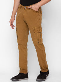SPYKAR Men Green Slim Fit Trousers