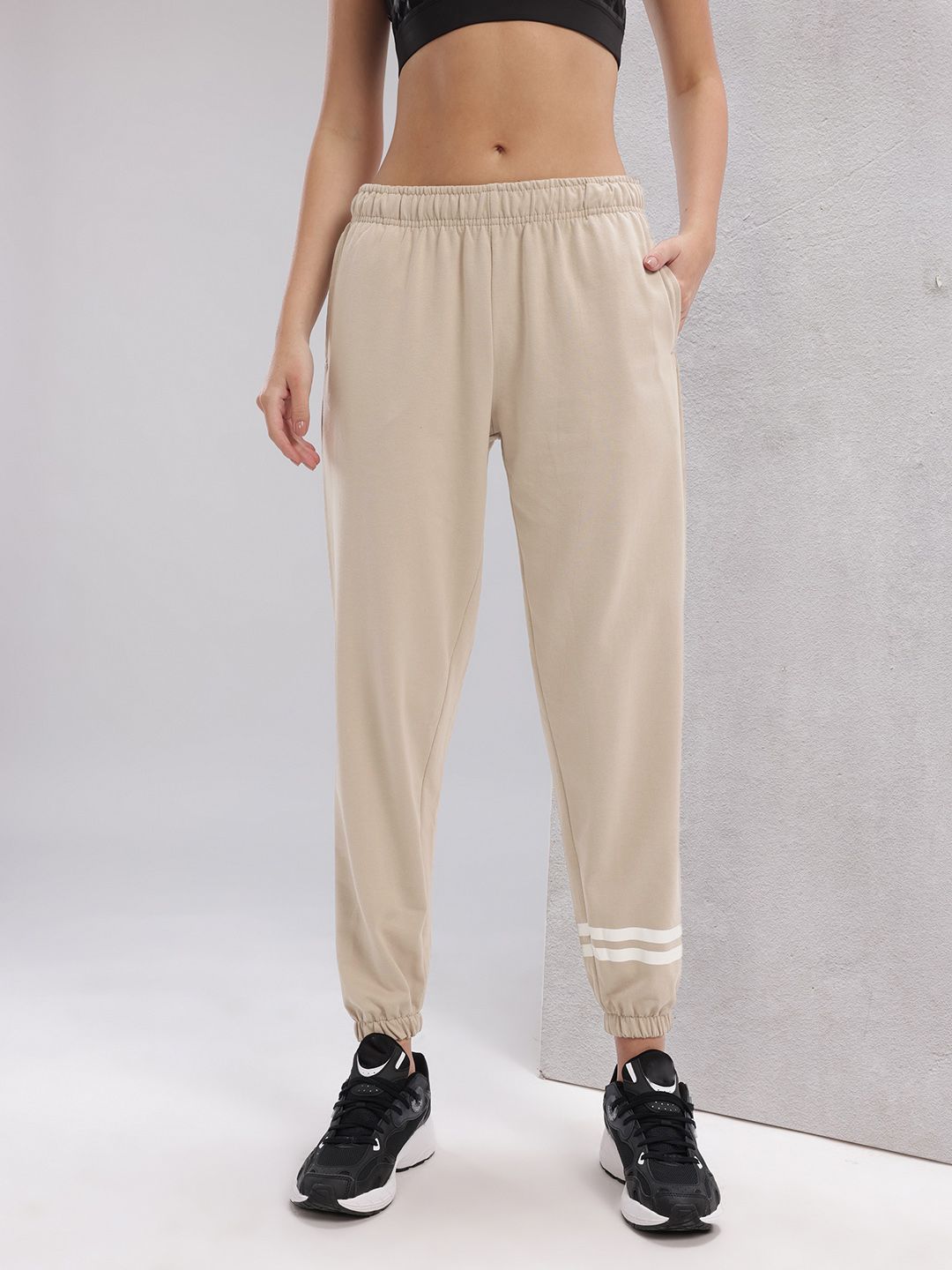 HRX by Hrithik Roshan Women Training Joggers with Reflective Elements