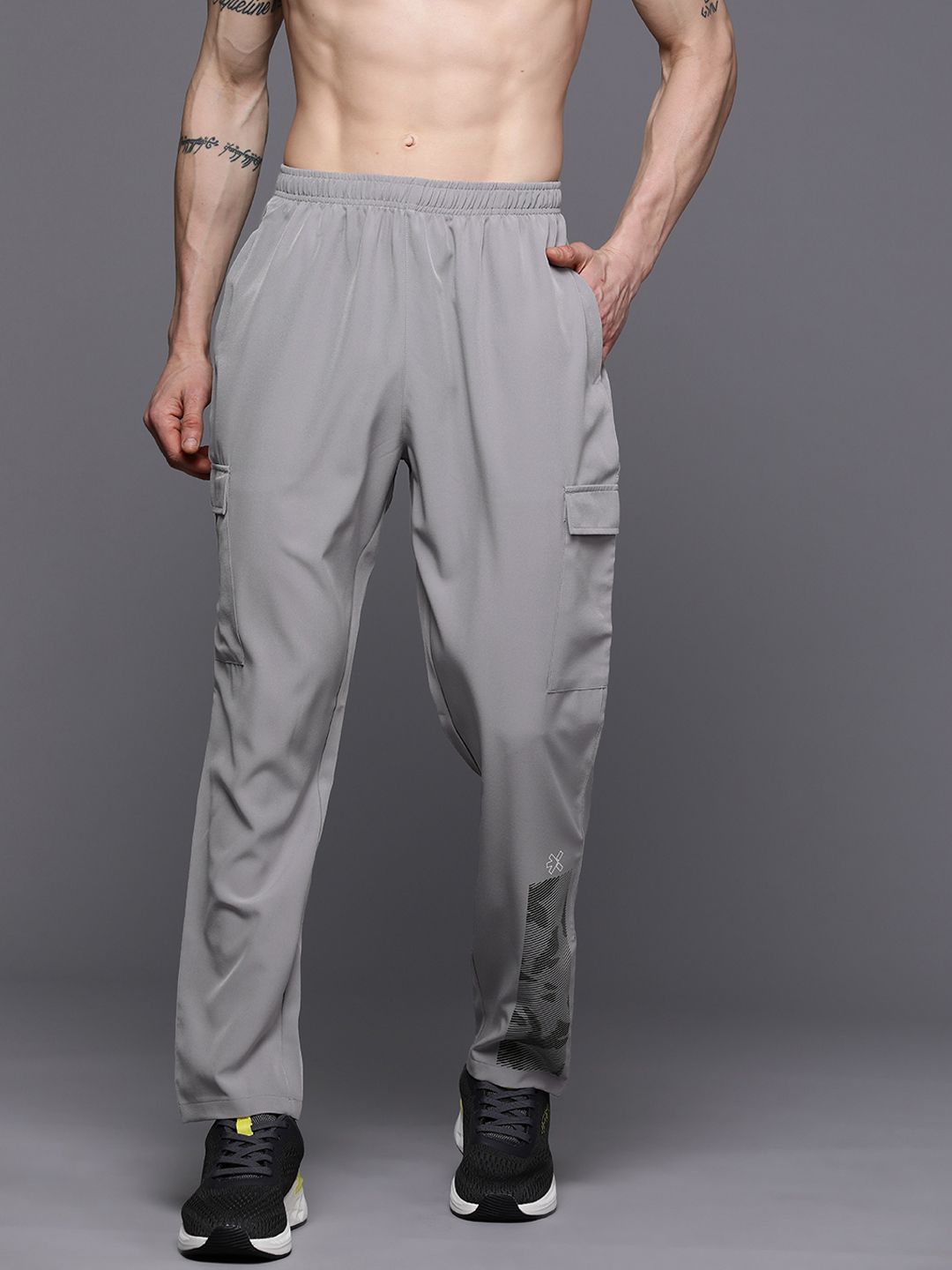 HRX by Hrithik Roshan Men Rapid-Dry Training Track Pants
