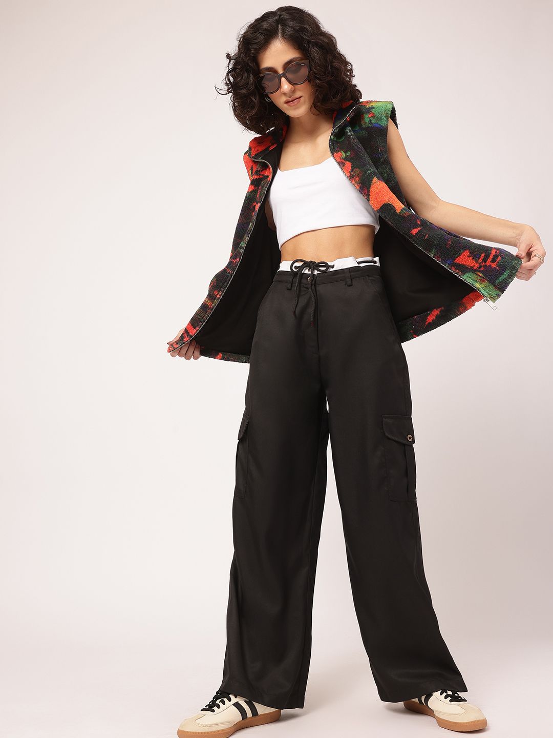 DressBerry Women Everyday Edge Relaxed Cargo