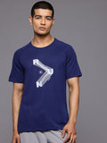HRX by Hrithik Roshan Typography Printed Rapid-Dry Running T-shirt