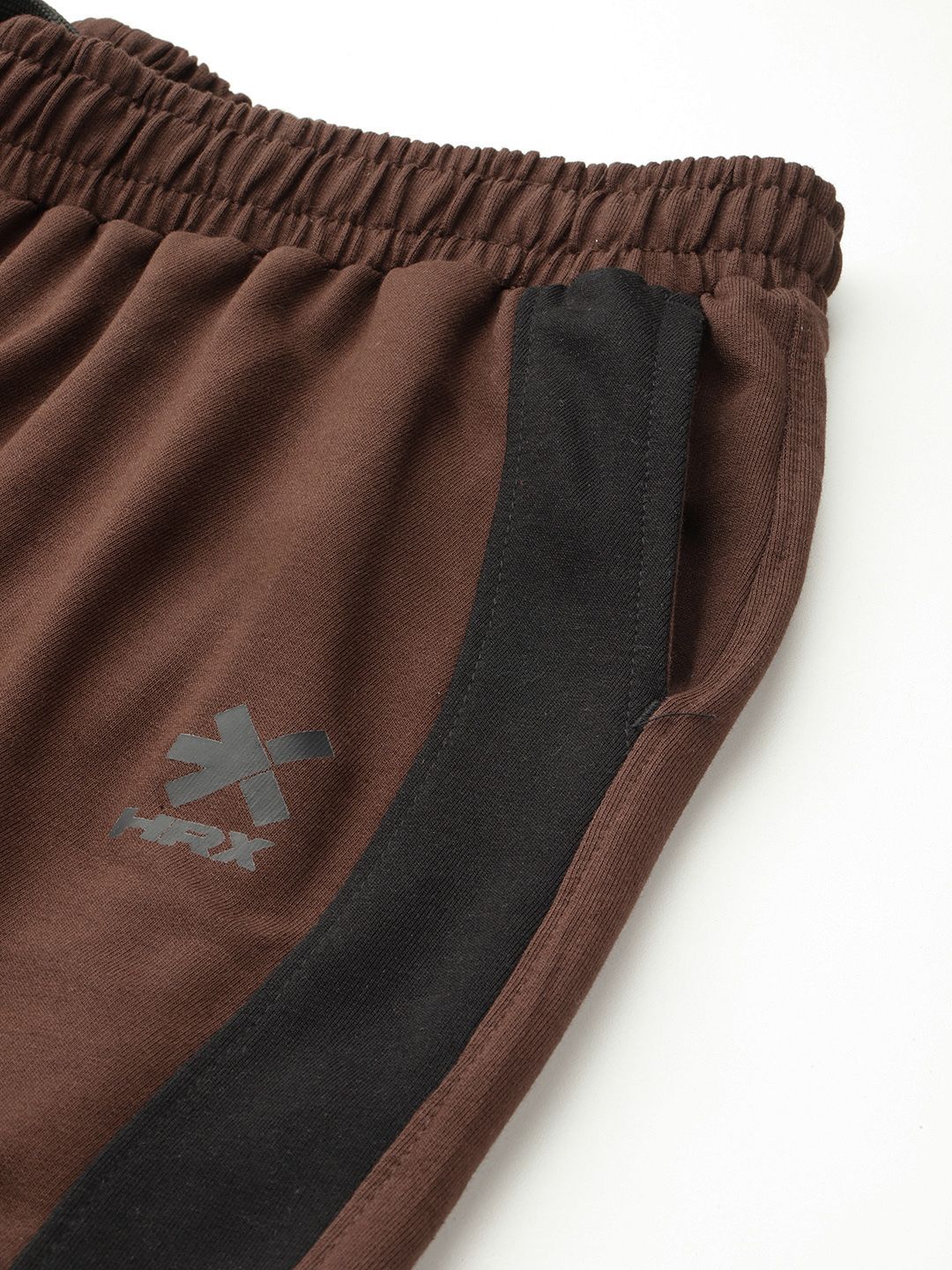 HRX by Hrithik Roshan Men Colourblocked Mid-Rise Cargo Style Lifestyle Joggers