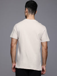 HRX by Hrithik Roshan Men Relaxed Fit Pure Cotton Yoga T-shirt