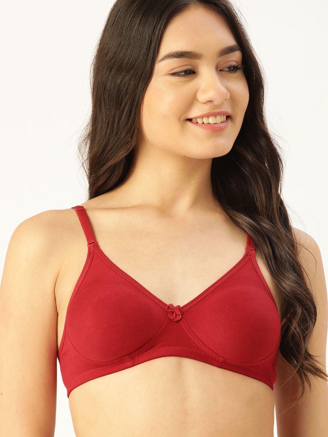 DressBerry Pack Of 3 Solid T-Shirt Bra