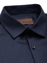 The Indian Garage Co. X Luxe Slim Fit Printed Formal Shirt