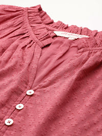 all about you Puff Sleeve Fit & Flare Dress
