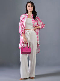 AND Floral Print Cotton Empire Top