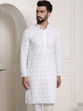 SOJANYA Printed Chikankari Kurta