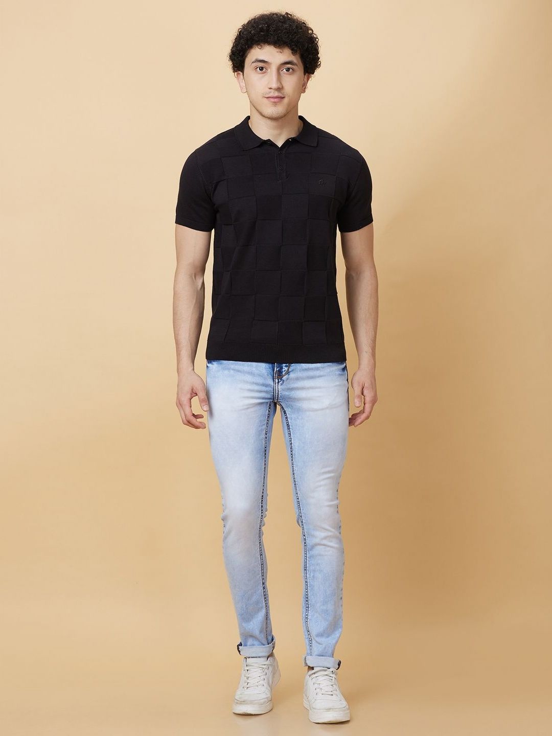 Being Human Men Polo Collar Pockets T-shirt