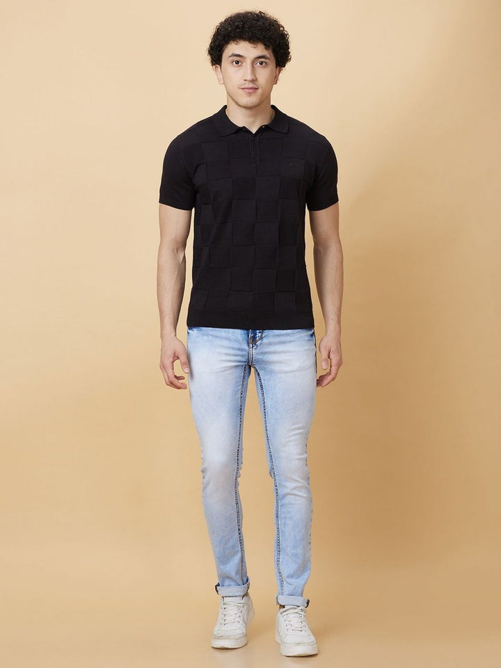 Being Human Men Polo Collar Pockets T-shirt