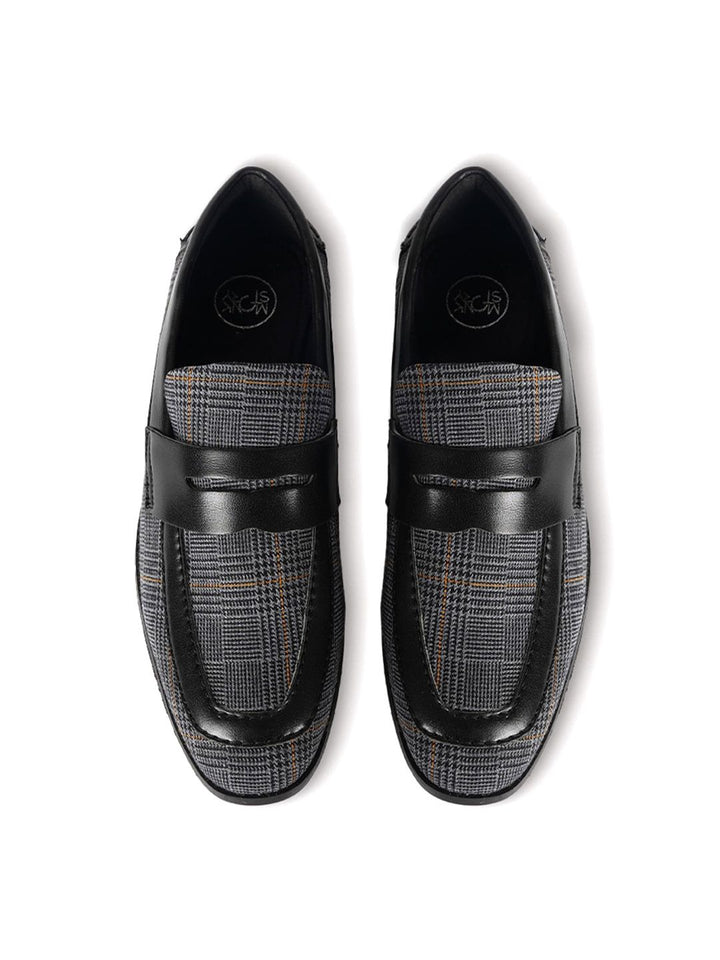 MONKSTORY Men Printed Penny Loafers