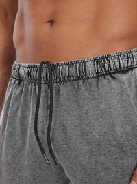 HRX by Hrithik Roshan Men Brand Logo Print Pure Cotton Washed Effect Training Shorts