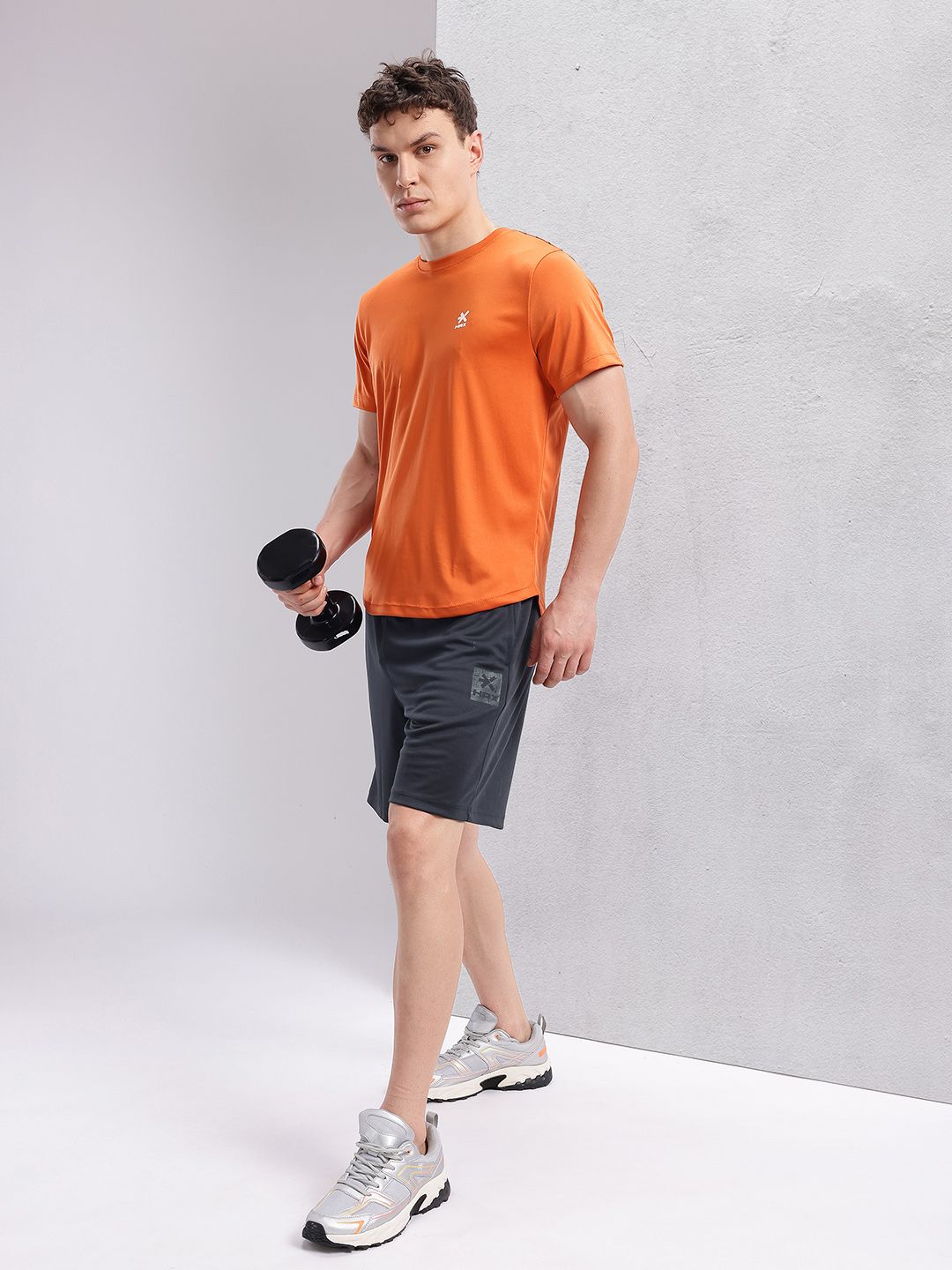 HRX by Hrithik Roshan Men Mid-Rise Rapid-Dry Training Shorts