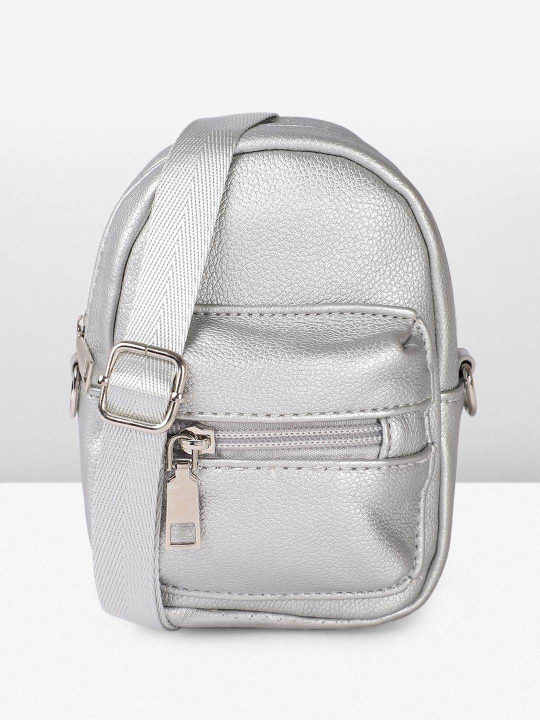 DressBerry Textured Structured Sling Bag