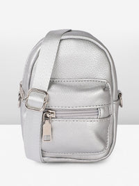 DressBerry Textured Structured Sling Bag