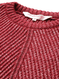 all about you Acrylic Knitted Pullover
