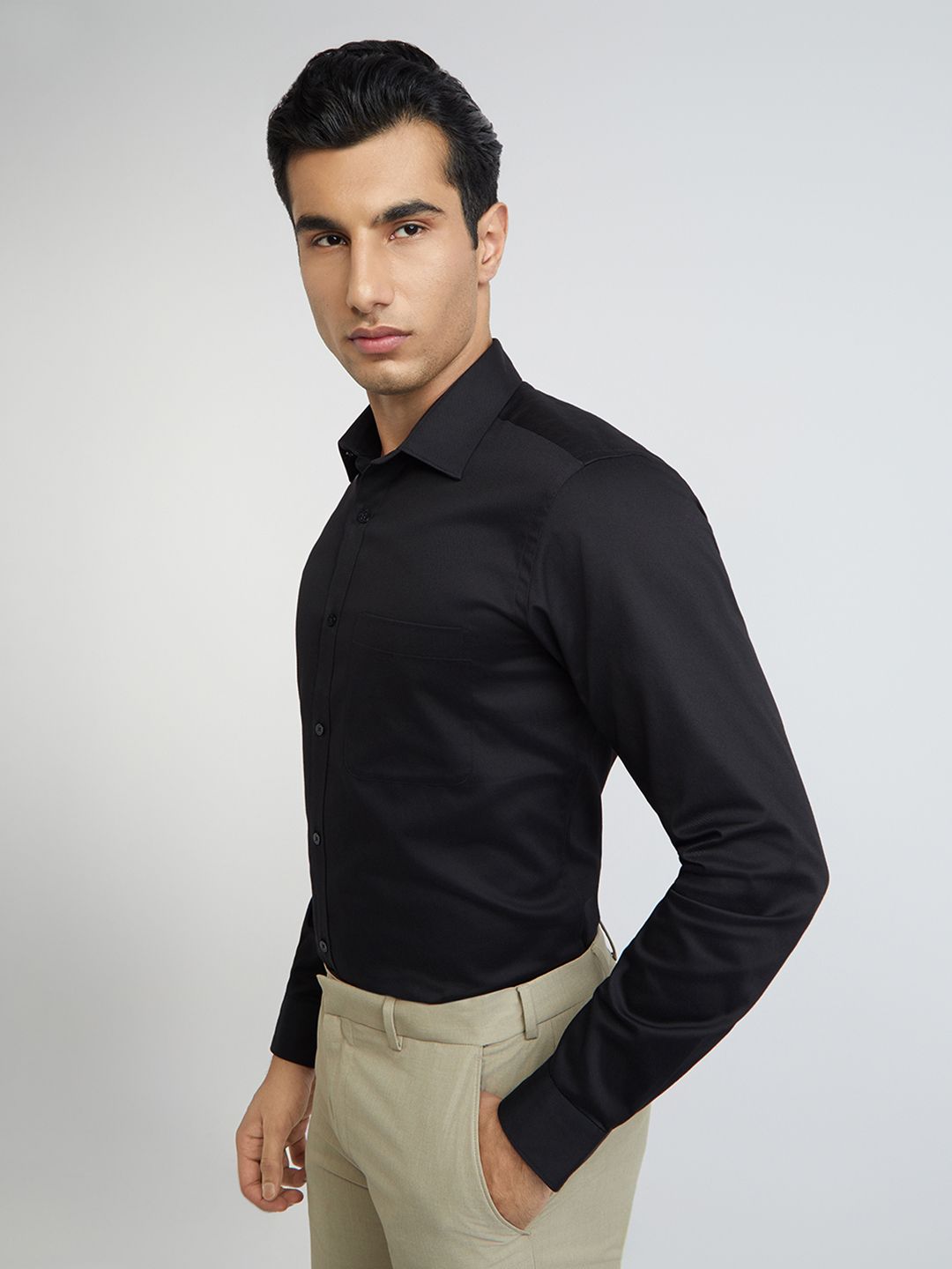 Raymond Pure Cotton Slim Fit Formal Shirt