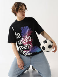 Bewakoof Men Pure Cotton & Oversized Printed T-shirt