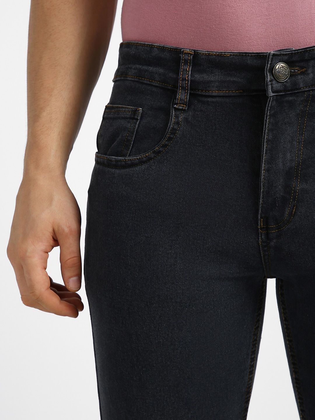 Urbano Fashion Men Mid-Rise Stretchable Jeans