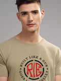 ADRO Men Typography Printed T-shirt
